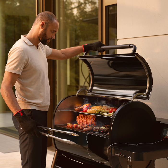 Weber Smokefire EPX6 Houtgestookte Pelletbarbecue Black Edition