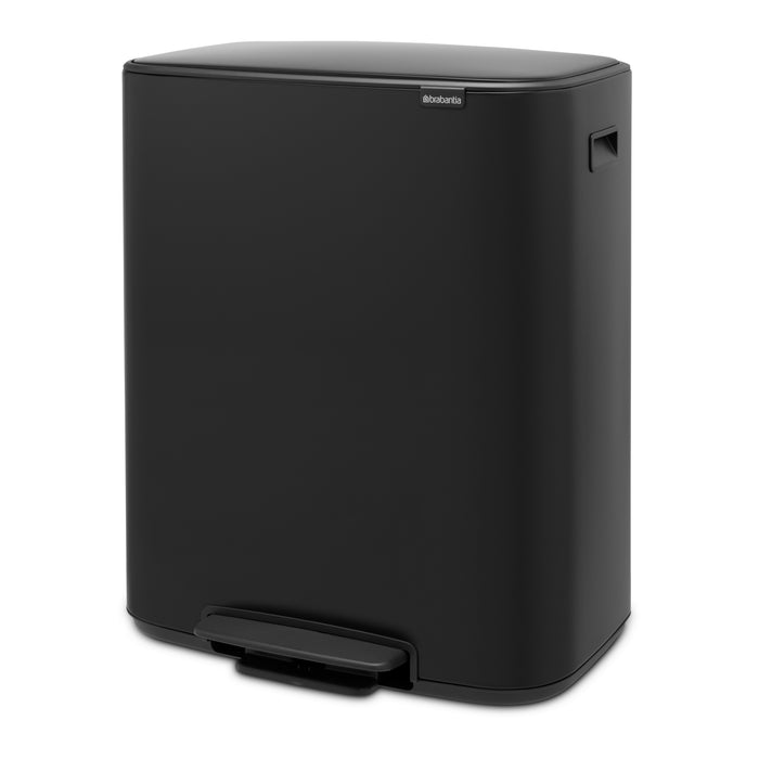 Brabantia Bo Pedaalemmer 2 x 30 L - Zwart