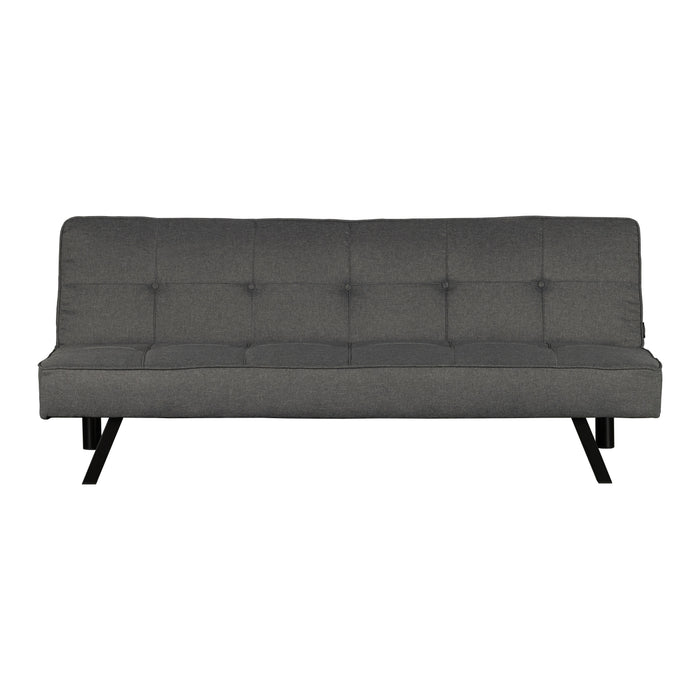 WOOOD Lenn Slaapbank - Linen - Grijs Melange - 75x98x181