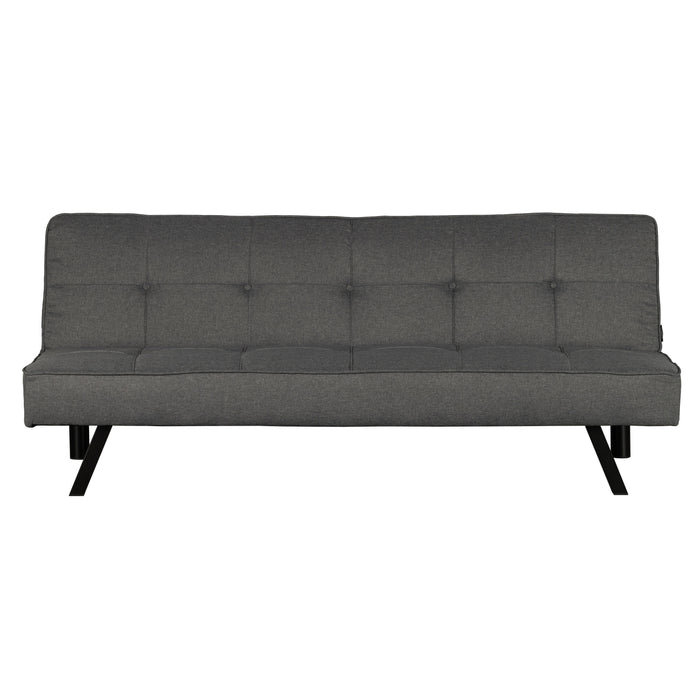 WOOOD Lenn Slaapbank - Linen - Grijs Melange - 75x98x181