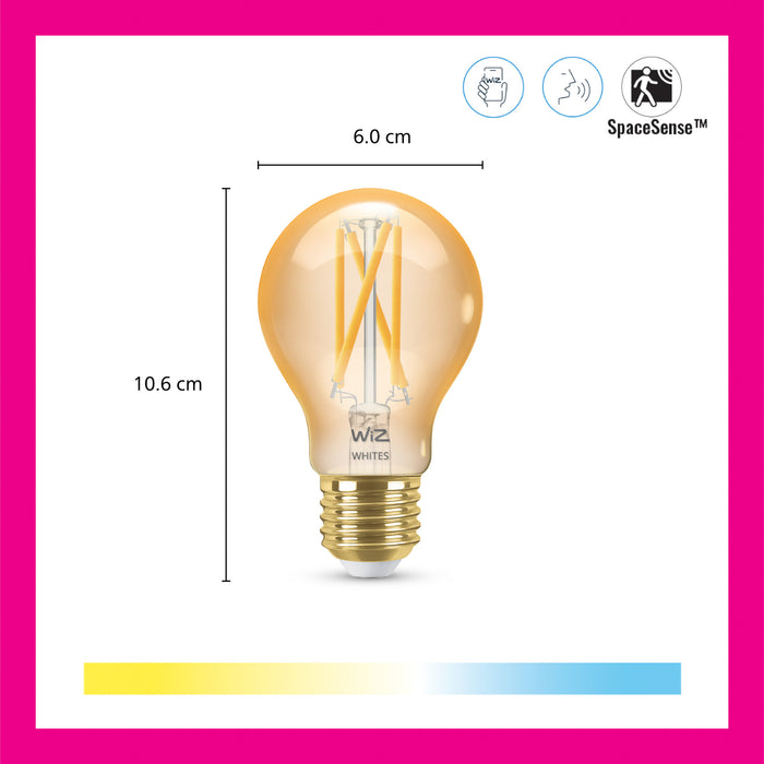 WiZ Lamp Filament - Slimme LED-Verlichting - Warm- tot Koelwit Licht …