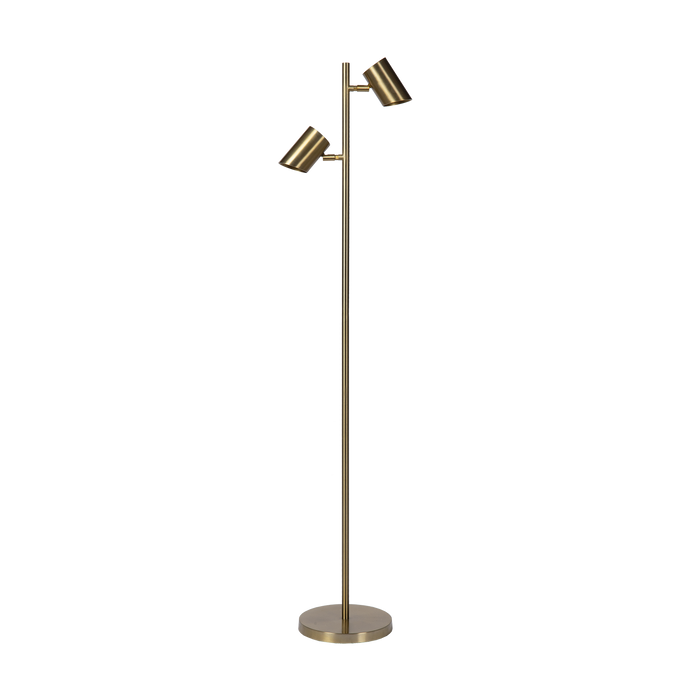 Atmooz Vloerlamp Kisoro Brons - Industriele Staande Lamp