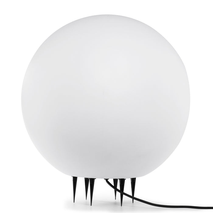 Ylumen Buitenlamp Globe Ø 30 cm wit