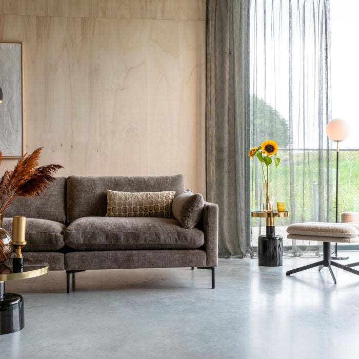 Zuiver Summer 3-zitsbank - Coffee