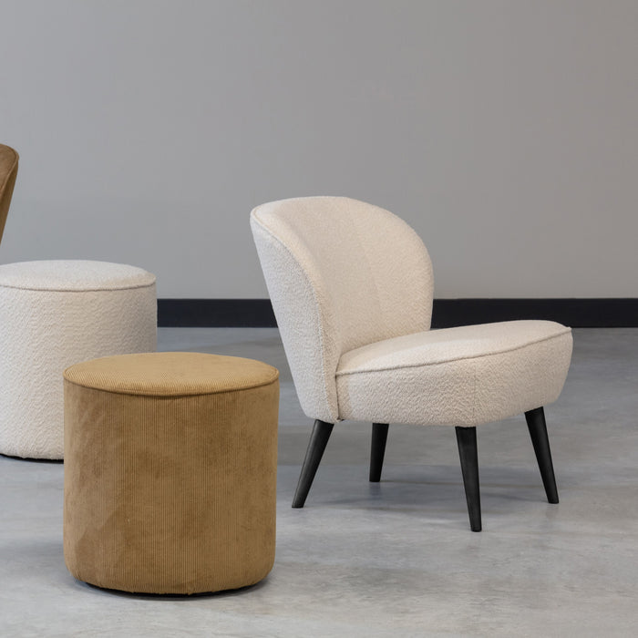 WOOOD Sara Fauteuil Bouclé