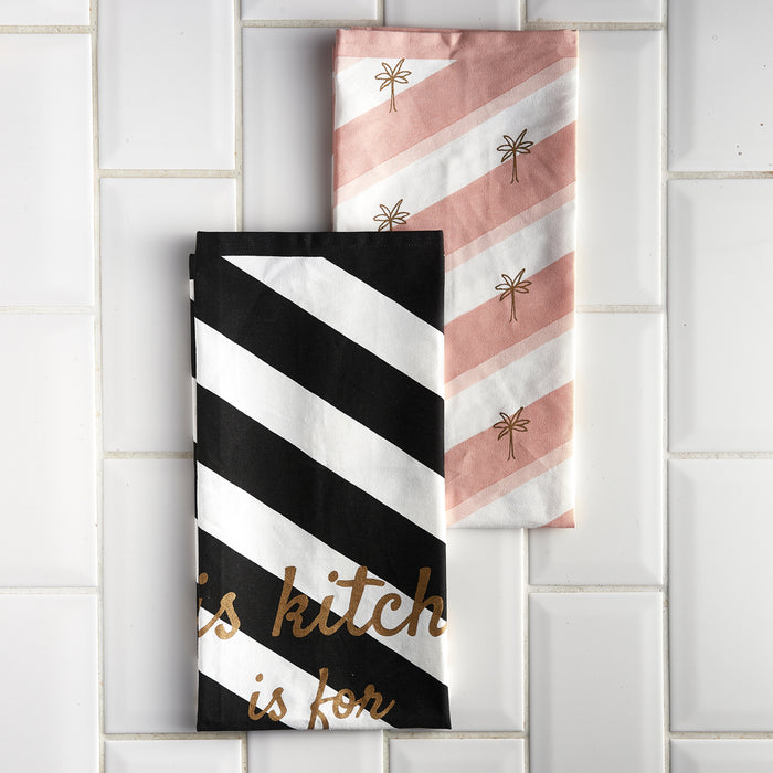 Riviera Maison Palm Breeze Tea Towel 2 pieces -  50.0x70.0x1.0 cm