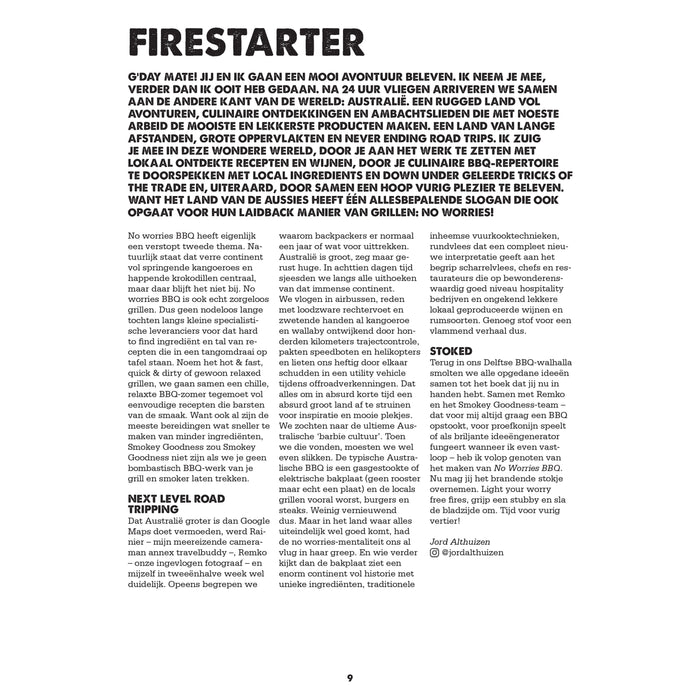 Smokey Goodness No Worries BBQ - Jord Althuizen