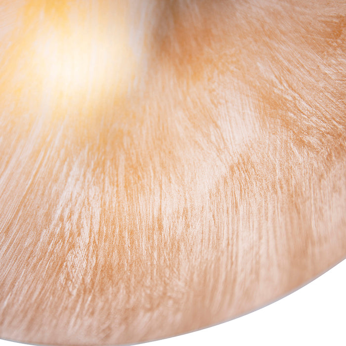 QAZQA Industriële plafondlamp wit met goud kantelbaar - Magna