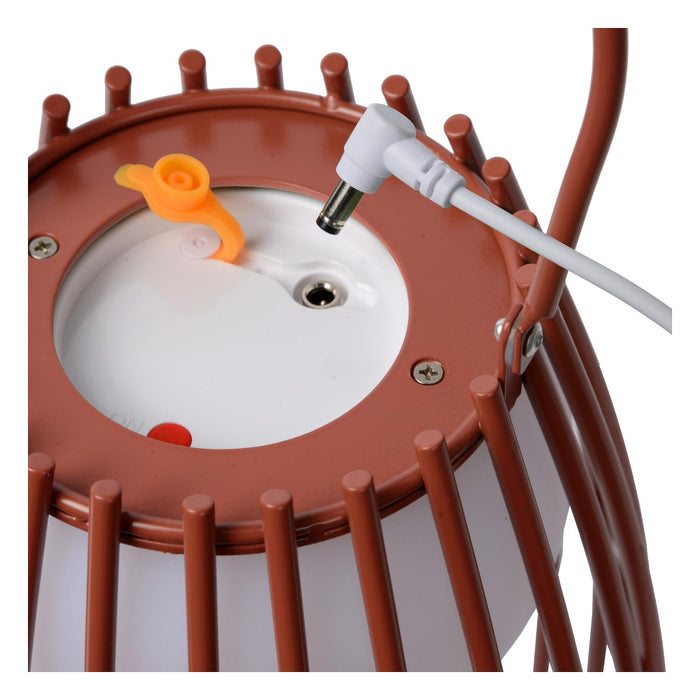 Lucide FJARA Tafellamp - Roest bruin