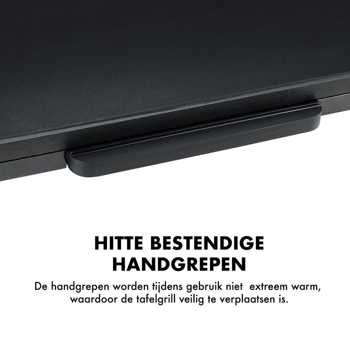 MOA Tafelgrill - Elektrische Bakplaat - Grill - 56 x 30 cm -