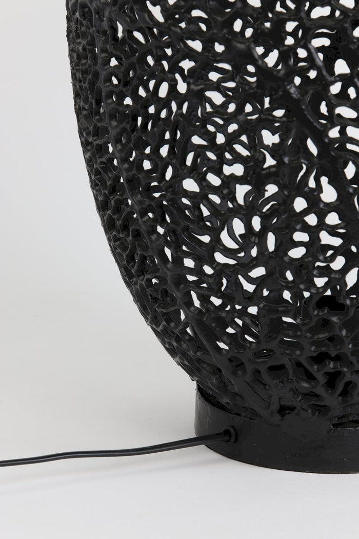 Light & Living Light&Living Tafellamp Ø33x52 cm SINULA mat zwart