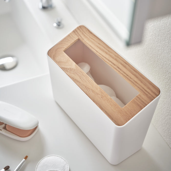 Yamazaki Rin Tafelafvalbakje - Wit