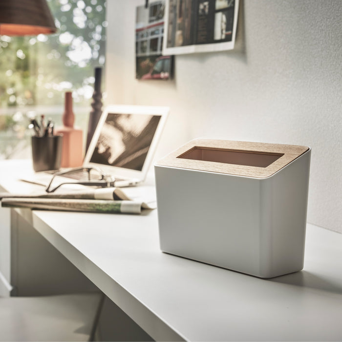 Yamazaki Rin Tafelafvalbakje - Wit