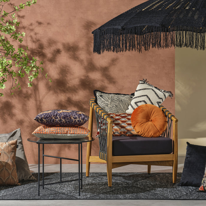 Hartman Jolie Rondkussen - Oranje - 40 x 40 cm