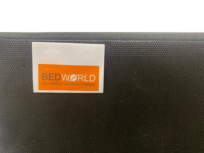 Bedworld Boxspring 140x190 - Lederlook - Licht taupe (MD906)