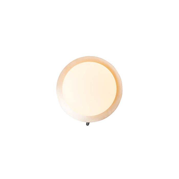 QAZQA Wandlamp staal IP44 met schakelaar - Cederic