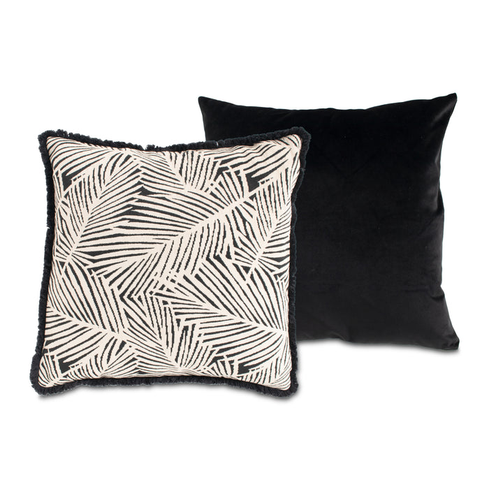 Hartman Jungle Sierkussen - Zwart - 50 x 50 cm