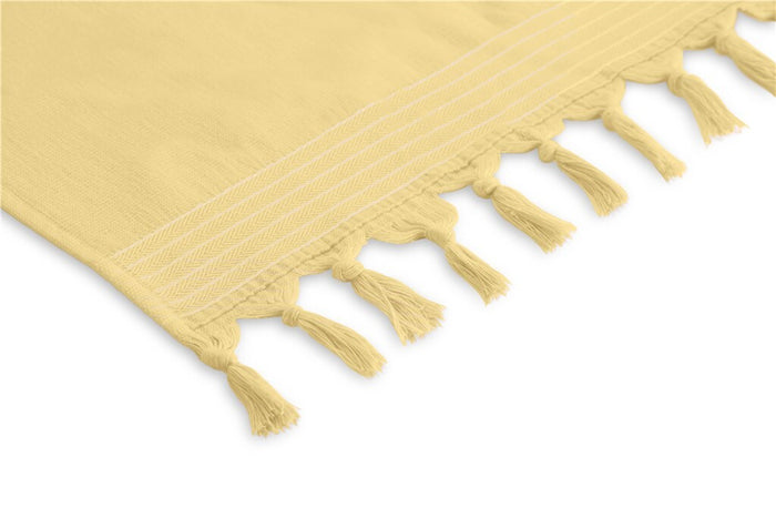 Walra - Hamamdoek Soft Cotton - 100x180 - Geel