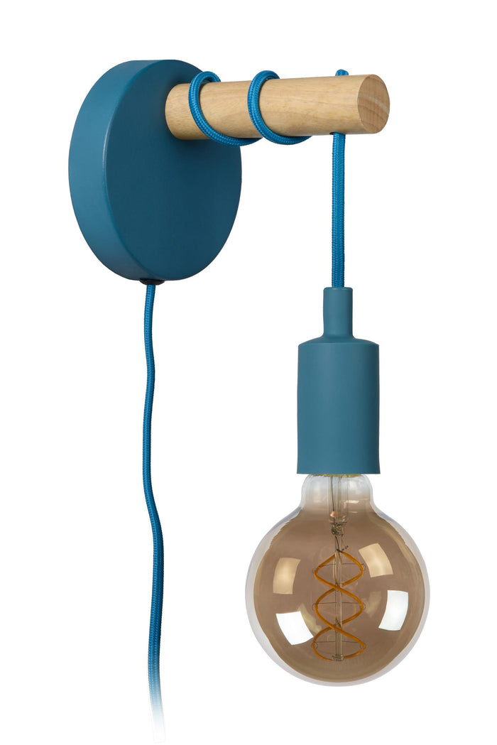 Lucide POLA Wandlamp - Blauw