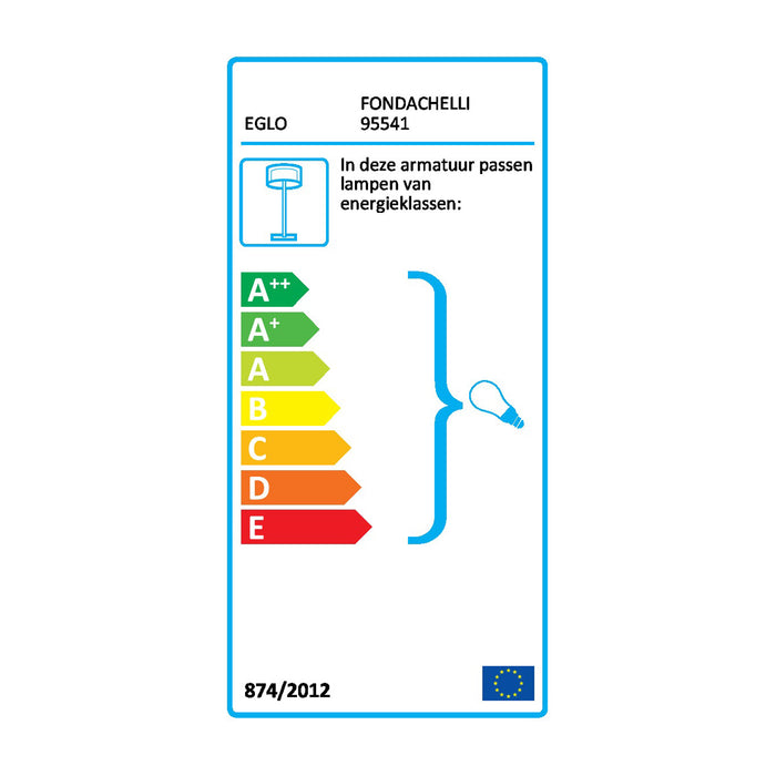 EGLO Fondachelli Vloerlamp