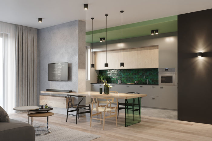 Sollux Plafondlamp Orbis zwart