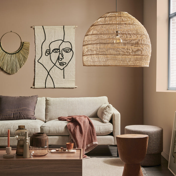 Zuiver Summer 3-zitsbank - Latte