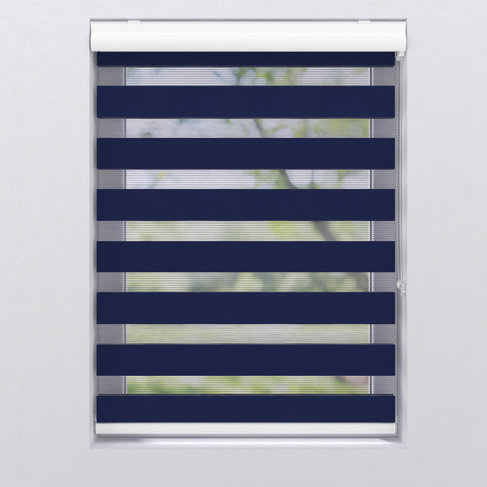 Rollit Noah Duo Rolgordijn - Blauw