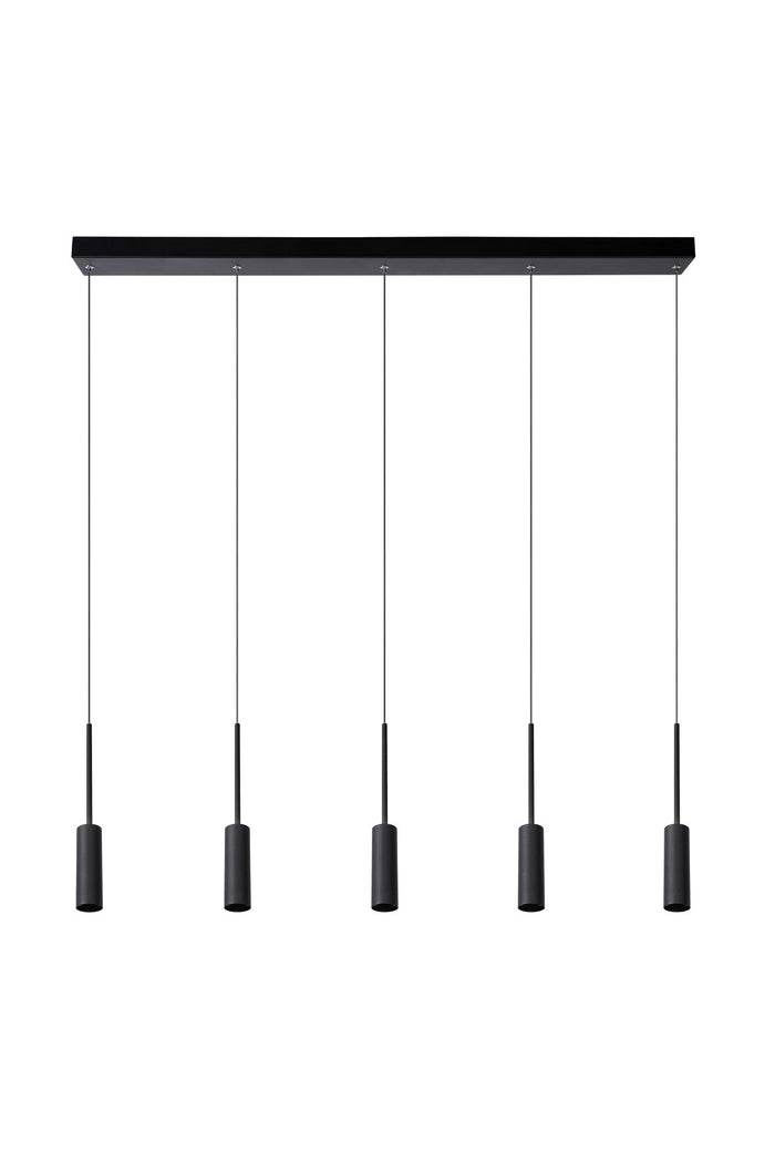 Lucide TUBULE Hanglamp - Zwart