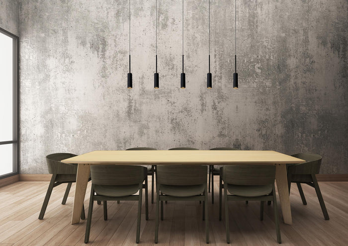 Lucide TUBULE Hanglamp - Zwart