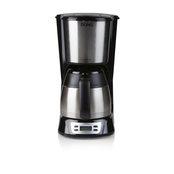 Domo DO709K - Koffiezetapparaat met thermoskan - 1L - Timer - RVS