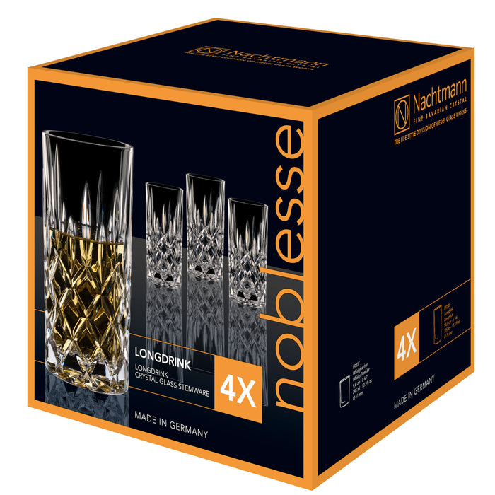 Nachtmann Noblesse Longdrinkglazen 0,38 L - 4 st.