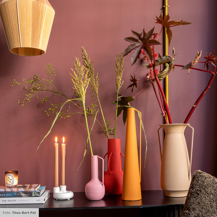 vtwonen Ecomix Kandelaar - Egg White H 12 cm