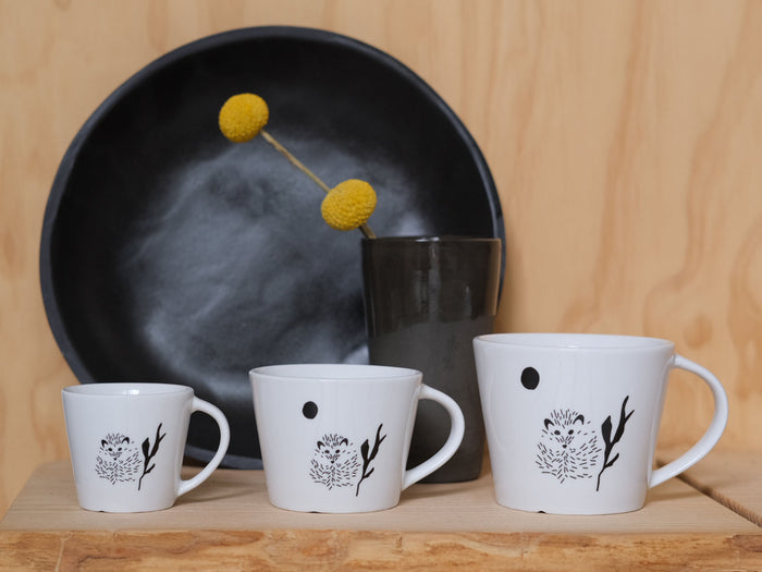 Bord aan Tafel Dieren gebaksbordjes Ø 17 cm - Set van 4