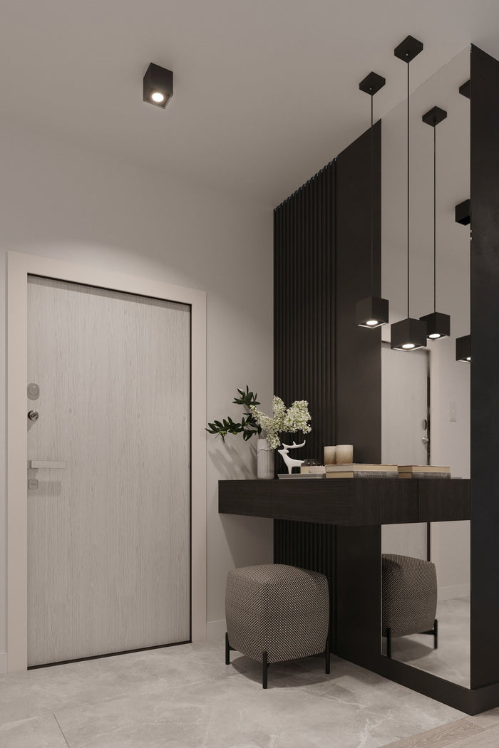 Sollux Plafondlamp Quad zwart