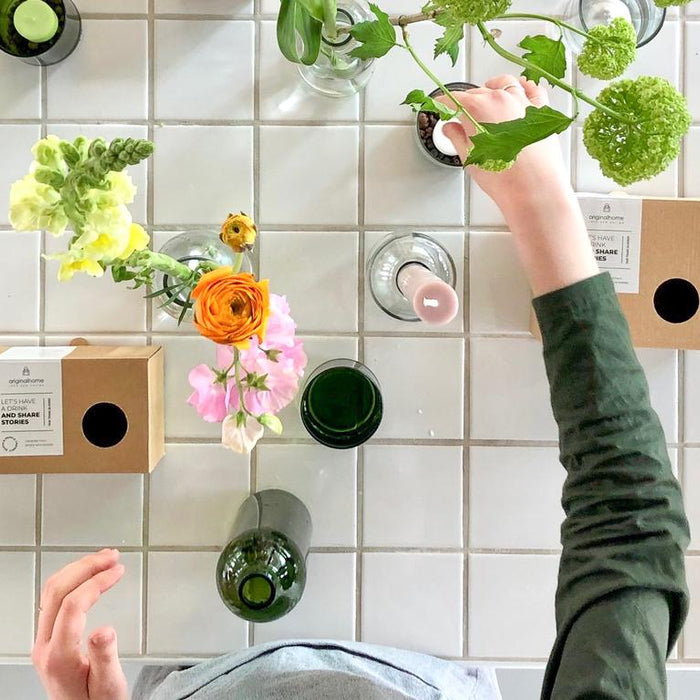 Original Home Glazen Groen M - Set Van 2