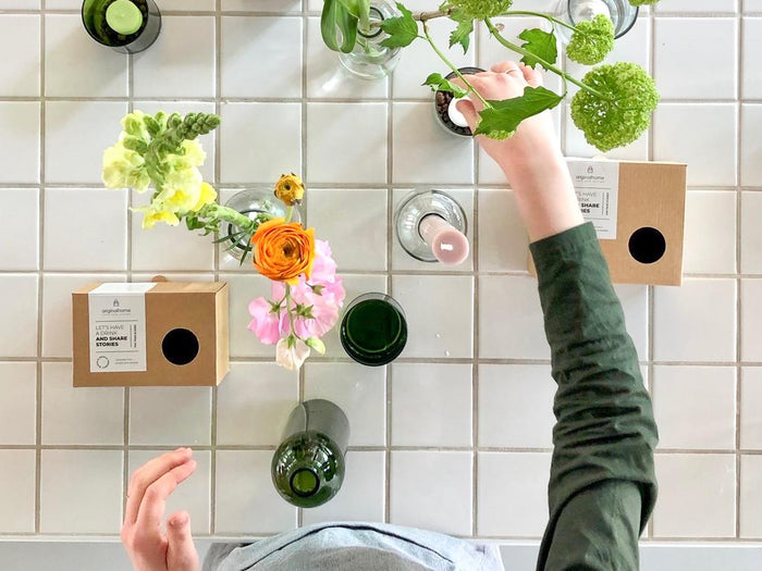 Original Home Glazen Groen M - Set Van 2