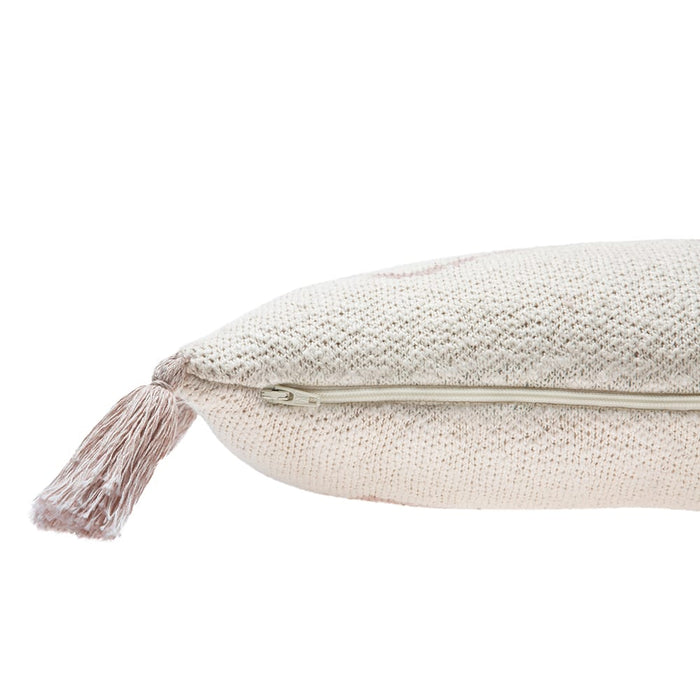 Lorena Canals Little Oasis Nat Pale Pink  Sierkussen 25 x 40 cm