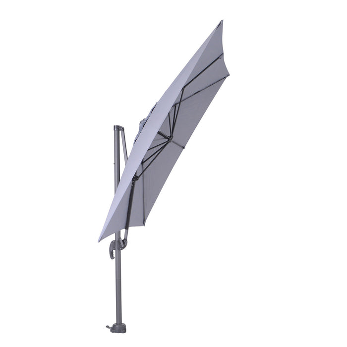 Garden Impressions Zweefparasol Hawaii S 250x250 d. grijs-l grijs
