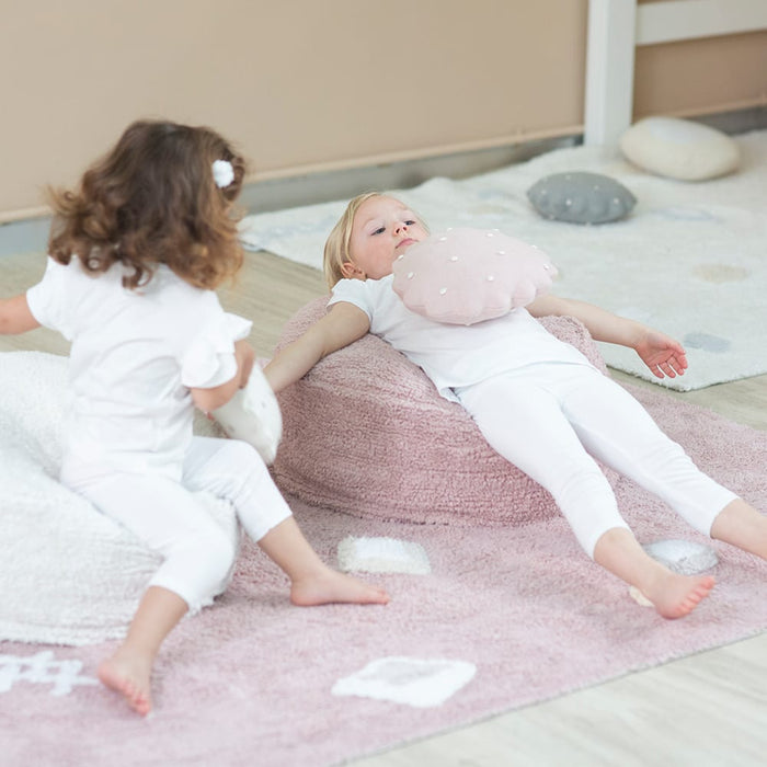 Lorena Canals Chill Vintage Nude  Pouffe 20 x Ø 50 cm