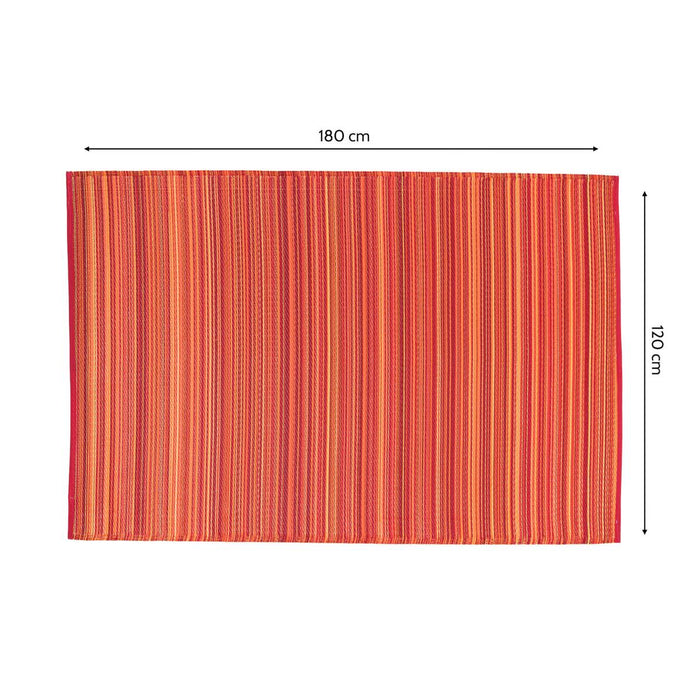 MaximaVida plastic kleed Lima 180 x 120 cm rood