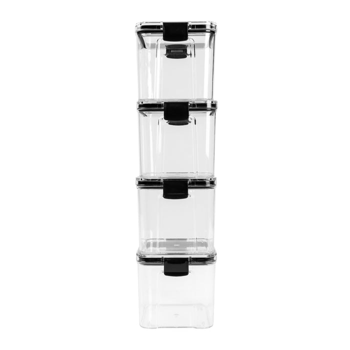 Krumble Voorraadpot plastic 700 ml - Set van 4