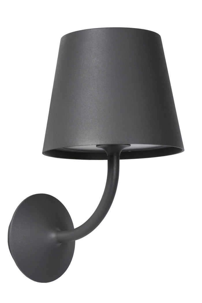 Lucide JUSTIN Wandlamp - Zwart