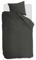vtwonen Natural Stone Dekbedovertrek 140 x 200/220 cm - Antraciet