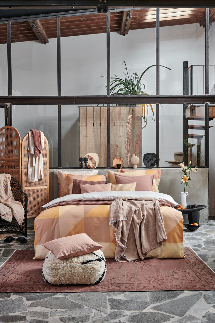 Vandyck Dekbedovertrek FLASHY Toffee 140x220 cm (satijnkatoen)