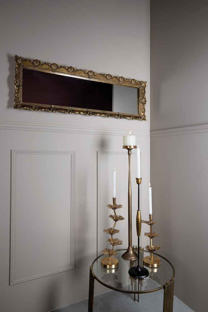 PTMD Xante Ronde Kandelaar - 17 x 13 x 49,5 cm - Ijzer - Goud