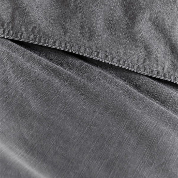 vtwonen Natural Stone Dekbedovertrek 240 x 200/220 cm - Antraciet