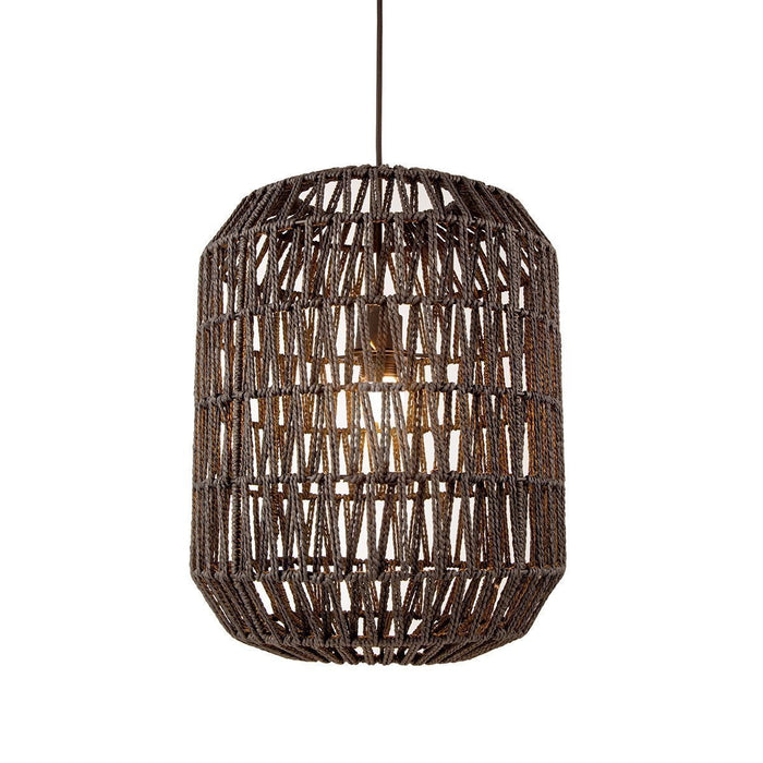 Home sweet home Rope Hanglamp - Zwart