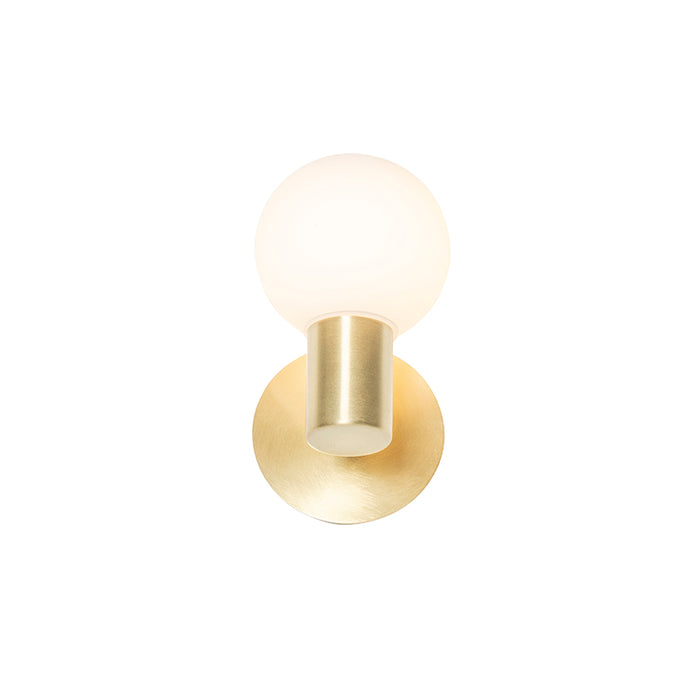 QAZQA Moderne wandlamp goud IP44 - Cederic Up