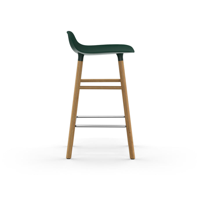 Normann Copenhagen Form Barkruk Low 65 cm - Eiken - Zwart