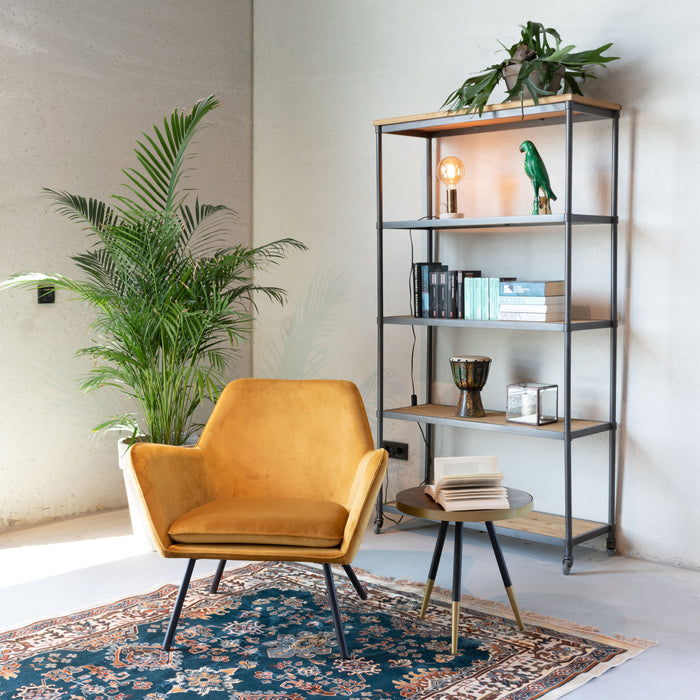 by fonQ  Ezra Vloerkleed 200 x 300 cm - Bruin